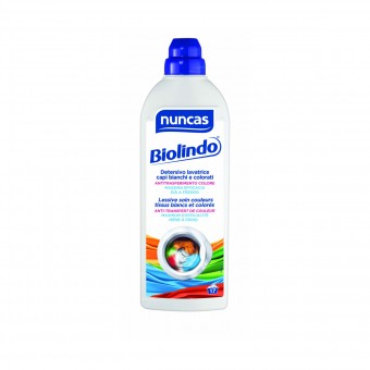 NUNCAS BIOLINDO DETERSIVO BUCATO LAVATRICE LIQUIDO 17 LAVAGGI 1 LITRO, BUCATO LAVATRICE, S021617, 37658