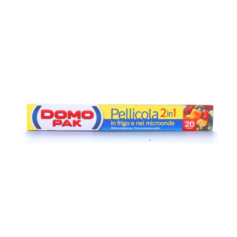 Pellicola trasparente 2 in 1 Domopak | PiùMe
