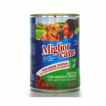 MIGLIOR CANE BOCCONI MANZOeORTAGGI LATTINA 405 GRAMMI, NUTRIZIONE, S006123, 41852