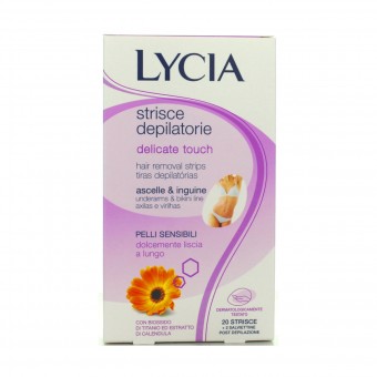 LYCIA DEPILAZIONE 20 STRISCE ASCELLE/INGUINE, STRISCE DEPILATORIE, S016253, 44261