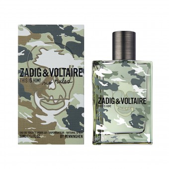 ZADIG & VOLTAIRE THIS IS HIM NO RULES EDT 50 ML, PROFUMI UOMO, S154015, 44573