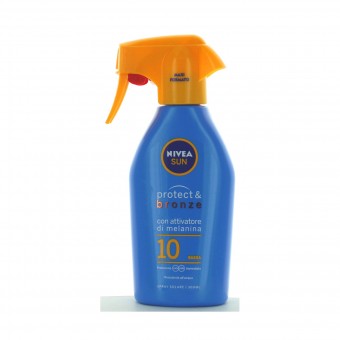 NIVEA SOLARE SPRAY PROTECT & BRONZE FP10 300 ML, SOLARI, S147547, 46916