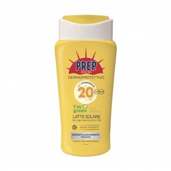 PREP SOLARE I'M GREEN LATTE CON VITAMINA E SPF20 200 ML, SOLARI, S140330, 48687