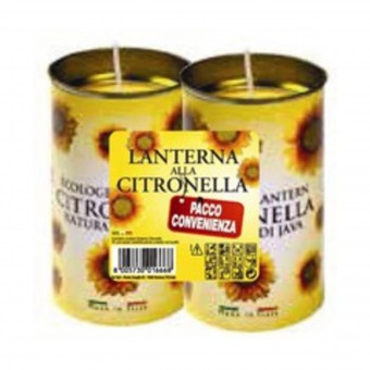 CITRONELLA DI JAVA INSETTICIDA LANTERNA 2 PZ, INSETTICIDI VOLANTI, S140210, 48753