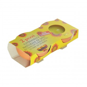 CITRONELLA DI JAVA INSETTICIDA 2 TERRACOTTE DURATA 15 ORE, INSETTICIDI VOLANTI, S140205, 48757