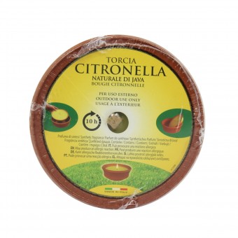 CITRONELLA INSETTICIDA VASO TERRACOTTA DIAMETRO 17 CM, INSETTICIDI VOLANTI, S090628, 52449