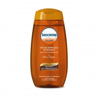 LEOCREMA SOLARE CON OLIO DI ARGAN DOCCIA DOPOSOLE SETIFICANTE 300 ML, BAGNO/DOCCIA SCHIUMA, S153328, 58428