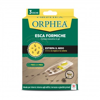 ORPHEA ESCA PER FORMICHE 3 PZ 4 MESI DI EFFICACIA, INSETTICIDI STRISCIANTI, S152998, 63194