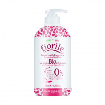 PARISIENNE FIORILE SAPONE LIQUIDO MANI CON ESTRATTO DI MELOGRANO BIO 500 ML, SAPONI, S148307, 66357