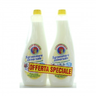 CHANTECLAIR SGRASSATORE RICARICA LIMONE 625 ML x 2 PEZZI, SGRASSATORI/PICCOLE SUPERFICI, S129058, 67844