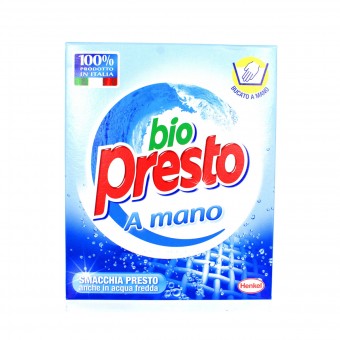 BIO PRESTO DETERSIVO BUCATO A MANO IN POLVERE 320 GRAMMI, BUCATO A MANO, S000774, 6908