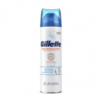 GILLETTE SKINGUARD SENSITIVE GEL BARBA PER PELLE SENSIBILE 200 ML, SCHIUME BARBA / PREBARBA, S157891, 69929