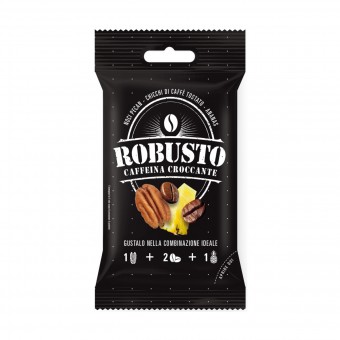 ROBUSTO CAFFEINA CROCCANTE FRUTTA E CHICCHI CAFFE' BUSTA 25 grammi, FRUTTA SECCA CONFEZIONATA, S157756, 69946