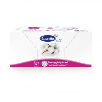 LAURELLA BIO COTTON PROTEGGI SLIP MAXI DISTESO 28 PZ, PROTEGGISLIP, S157559, 69961