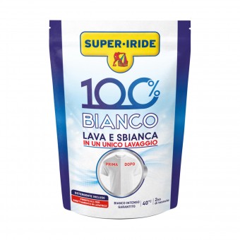 SUPER IRIDE 100% BIANCO LAVA E SBIANCA BUSTA 400 grammi, TRATTAMENTO BUCATO, S157544, 69962