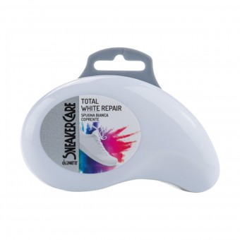 SNEAKER CARE TOTAL WHITE REPAIR SPUGNA BIANCA COPRENTE, CURA SCARPE, S157487, 69978
