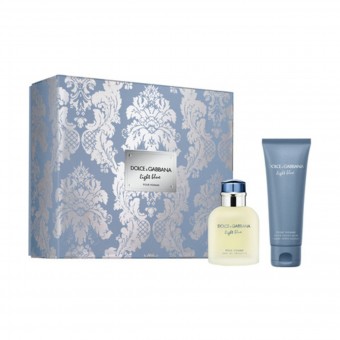 D&G LIGHT BLUE POUR HOMME COFANETTO EDT 75 ML + AFTER SHAVE BALM 75 ML, CONFEZIONI REGALO, S157299, 70014