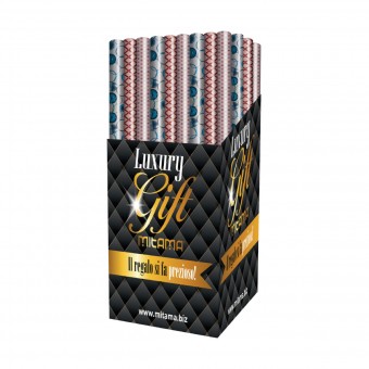 MITAMA ROTOLO CARTA LUXURY GIFT MT 2 x 0.70 COLORI ASSORTITI, CARTA REGALO, NASTRI & COCCARDE, S157329, 70050