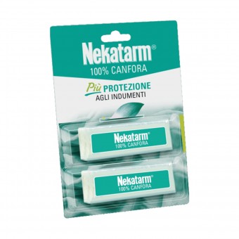 NEKATARM 100% CANFORA 20 TAVOLETTE BLISTER 50 grammi, ANTITARME, S157220, 70088