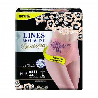 LINES SPECIALIST BOUTIQUE PESCA 7 PZ TAGLIA L, INCONTINENZA ADULTI, S157184, 70102