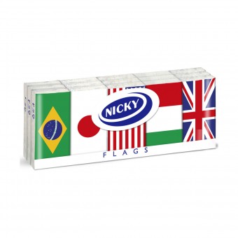 NICKY FAZZOLETTI 15 PACCHI DA 9 FAZZOLETTI 4 VELI FLAGS, FAZZOLETTI / VELINE, S089838, 70152