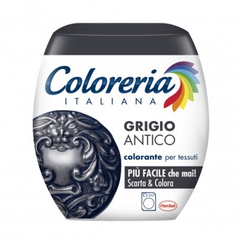 COLORERIA ITALIANA GRIGIO ANTICO COLORANTE PER TESSUTI, COLORANTI/DECOLORANTI PER TESSUTI, S156777, 70248