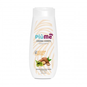PIUME CREMA CORPO IDRATANTE CON OLIO DI ARGAN BIO ED ESTRATTO DI CAFFE' VERDE 250 ML, TRATTAMENTO CORPO, S156577, 70327