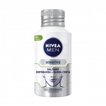 NIVEA FOR MEN BALSAMO DOPOBARBA e BARBA CORTA SENSITIVE ANTI-PRURITO 125 ML , DOPOBARBA, S155451, 70617