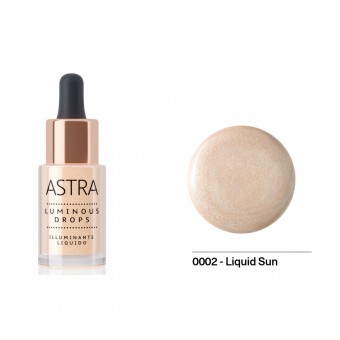 ASTRA LUMINOUS DROPS ILLUMINANTE LIQUIDO LIQUID SUN 02, VISO, S155379, 70647