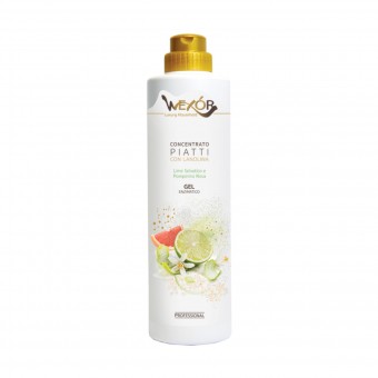 WEXOR PIATTI GEL CONCENTRATO LIME SELVATICO e POMPELMO ROSA 750 ML , STOVIGLIE MANO, S155009, 70708