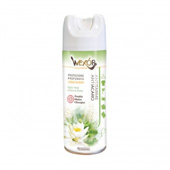 WEXOR ANTITARME ANTIACARO PROTEZIONE PROFUMATA GIGLIO VERDE E FIORE DI NINFEA BOMBOLA SPRAY 400 ML, ANTITARME, S154986, 70723
