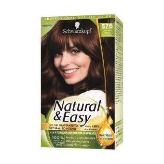 NATURAL & EASY COLOR 576 CASTANO ROSSO NATURALE, COLORANTI, S154887, 70735