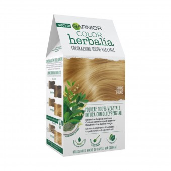 HERBALIA COLOR COLORAZIONE POLVERE 100% VEGETALE BIONDO DORATO, COLORANTI, S154866, 70756