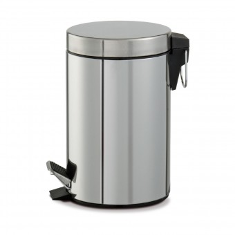 LA PIACENTINA BIDONE INOX A PEDALE CON VASCHETTA 3 LT. , ACCESSORI PER LA CASA, S154864, 70757