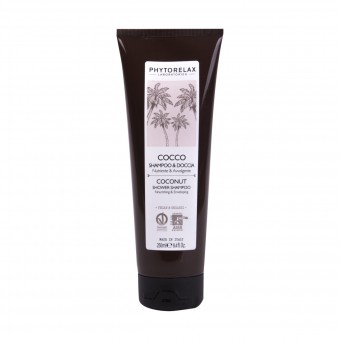 PHYTORELAX COCCO SHAMPOO & DOCCIA NUTRIENTE & AVVOLGENTE TUBO 250 ML, BAGNO/DOCCIA SCHIUMA, S154781, 70785