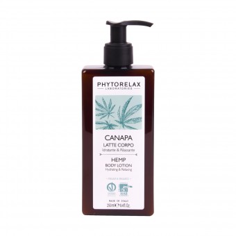 PHYTORELAX CANAPA LATTE CORPO IDRATANTE & RILASSANTE 250 ML, TRATTAMENTO CORPO, S154773, 70792