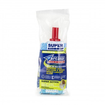 ARCASA SUPER ASSO MOP FORMATO EXTRA SUPER ACTION , SCOPE / PANNI E ACCESSORI PAVIMENTI, S154735, 70810