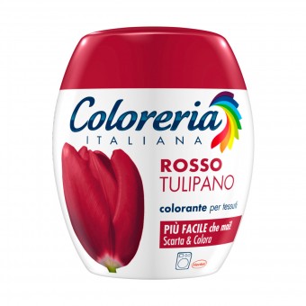COLORERIA ITALIANA ROSSO TULIPANO COLORANTE PER TESSUTI, COLORANTI/DECOLORANTI PER TESSUTI, S154485, 70887