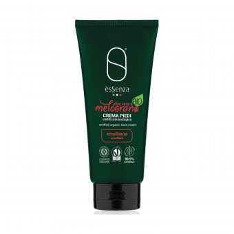 ESSENZA BIO CREMA PIEDI ALOE VERA & MELOGRANO EMOLLIENTE TUBO 75 ML, TRATTAMENTO PIEDI, S154317, 70936