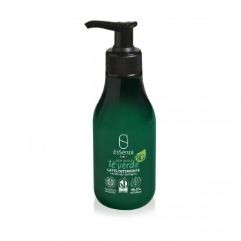 ESSENZA BIO LATTE DETERGENTE ALOE VERA & TE' VERDE 200 ML, PULIZIA VISO DONNA, S154312, 70941