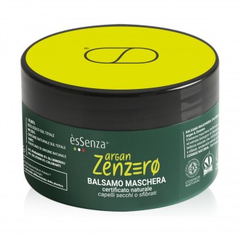 ESSENZA BALSAMO MASCHERA CAPELLI ARGAN & ZENZERO CAPELLI SECCHI E SFIBRATI VASO 200 ML, DOPO SHAMPOO, S154303, 70950