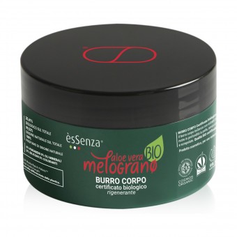 ESSENZA BIO BURRO CORPO ALOE VERA & MELOGRANO VASO 200 ML, TRATTAMENTO CORPO, S154297, 70956