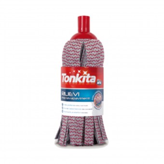 TONKITA RILIEVI MOP RICAMBIO CON ABRASIVO ROSSO LAVAPAVIMEMTI, SCOPE / PANNI E ACCESSORI PAVIMENTI, S154252, 70978