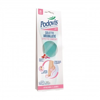 PODOVIS SOLETTE DECOLLETE' LADY RITAGLIABILI E LAVABILI SIZE 36/41, ACCESSORI MANICURE PEDICURE, S154201, 71001