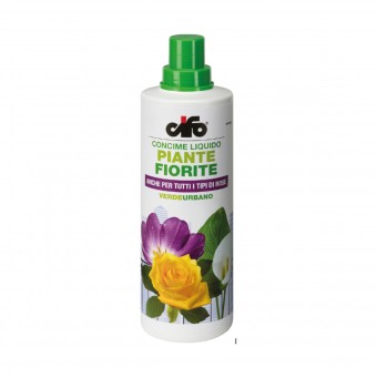 CIFO CONCIME LIQUIDO PER PIANTE FIORITE ANCHE PER TUTTI I TIPI DI ROSE FLACONE 1 KG, 90_03_03, S154196, 71010