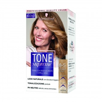 SCHWARZKOPF COLOR TONE SUPREME 8-5 BIONDO DORATO, COLORANTI, S154155, 71040