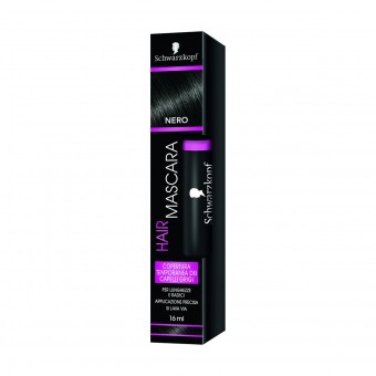 SCHWARZKOPF HAIR MASCARA NERO COPERTURA TEMPORANEA 16 ML, COLORANTI, S154151, 71044