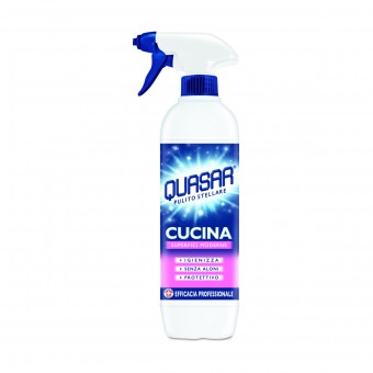 QUASAR CUCINA SUPERFICI MODERNE TRIGGER 650 ML, PULITORI VETRO MULTIUSO, S153962, 71103