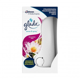 GLADE SENSE&SPRAY AUTOMATICO BASE+RICARICA RELAXING ZEN, DEODORANTE AZIONE ISTANTANEA, S043447, 71234
