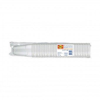 BIBO 25 BICCHIERI 350 CC TRASPARENTE IN POLYSTYRENE, ACCESSORI TAVOLA USA E GETTA, S153405, 71306